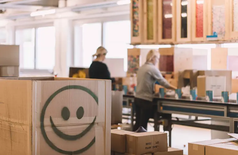 Tischbomben Produktion